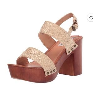 Steve Madden Blissful woven heel sandal